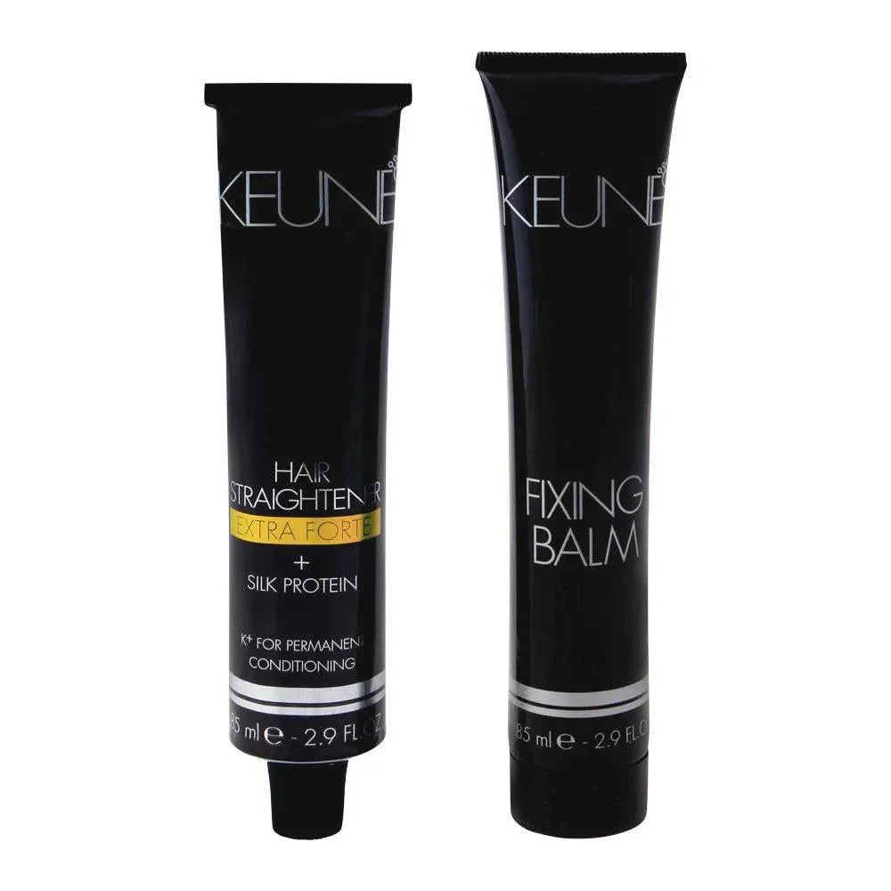Keune Hair Straightener Extra Forte + Silk Protein Cream 85ml - Buy Online in Pakistan at Cosmia.pk