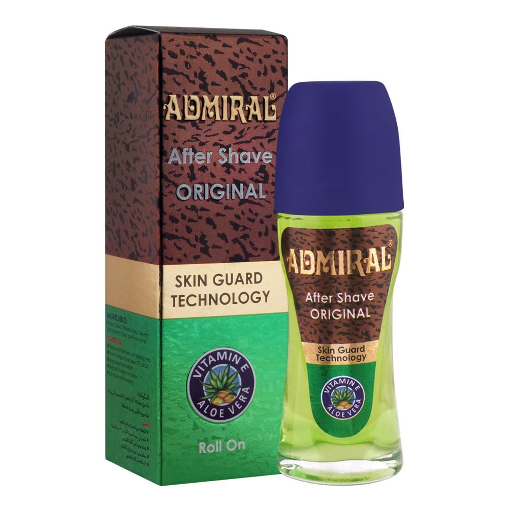 Admiral After Shave Roll-On Original – 50ml - Buy Online in Pakistan at Cosmia.pk