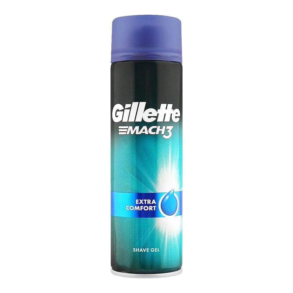 Gillette Mach3 Extra Comfort Shave Gel - 200 ml - Buy Online in Pakistan at Cosmia.pk