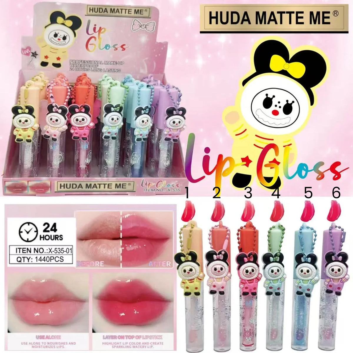 Huda Matte Me Labubu Lipgloss - Buy Online in Pakistan at Cosmia.pk
