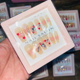 Salon Look Stylish Artifical Nails With Free Stickers(12 Pcs) - Buy Online in Pakistan at Cosmia.pk