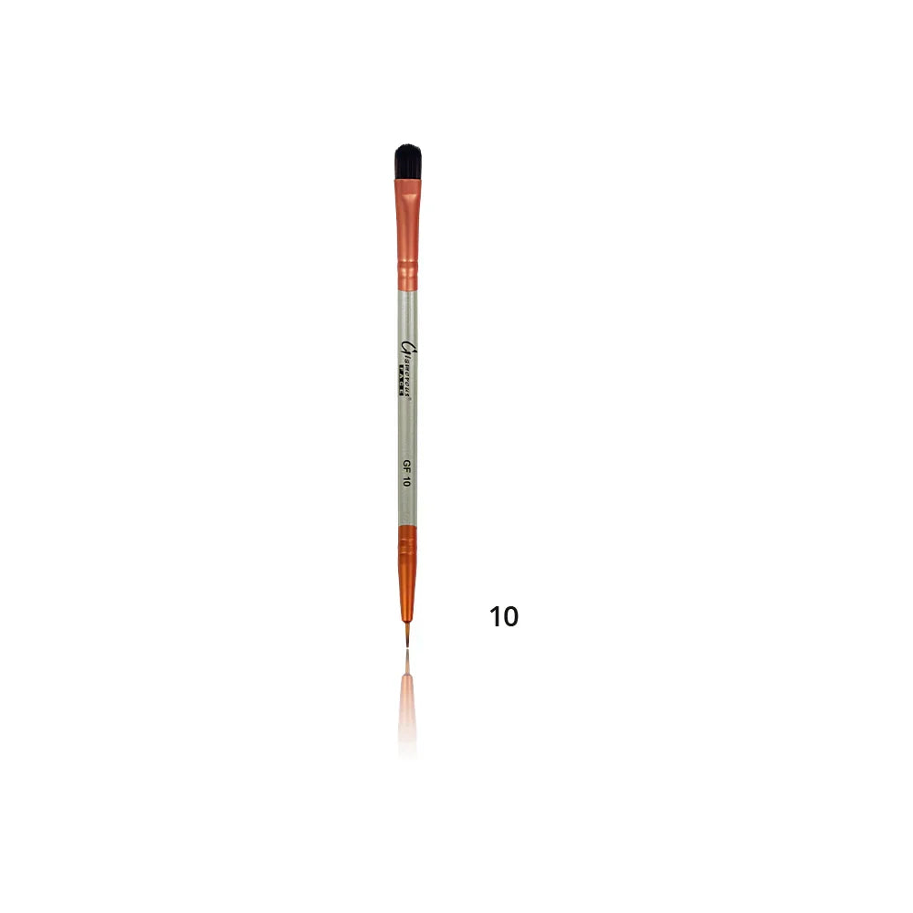 Glamorous Face Eyebrow & Eye liner Brush Small GF 10 - Buy Online in Pakistan at Cosmia.pk