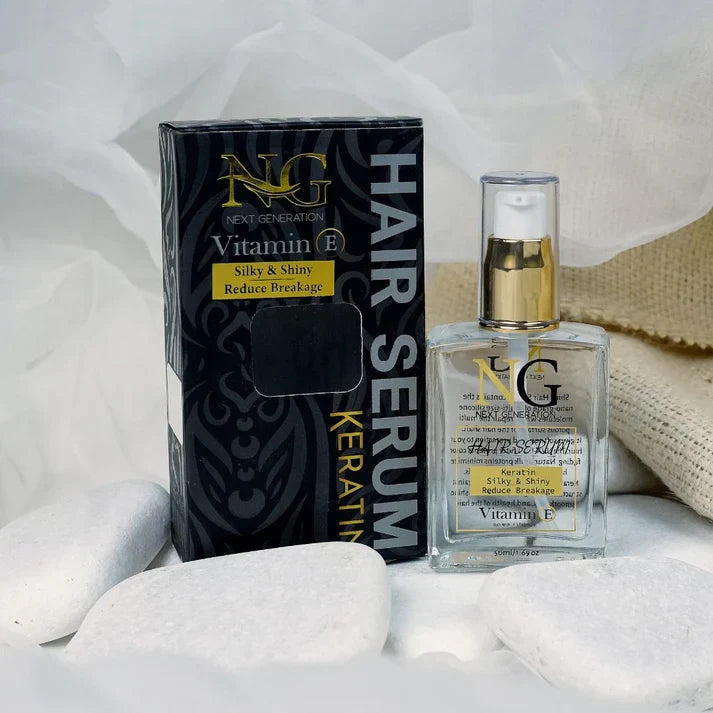 Next Generation Vitamin E Silky & Shiny Keratin Hair Serum - Buy Online in Pakistan at Cosmia.pk
