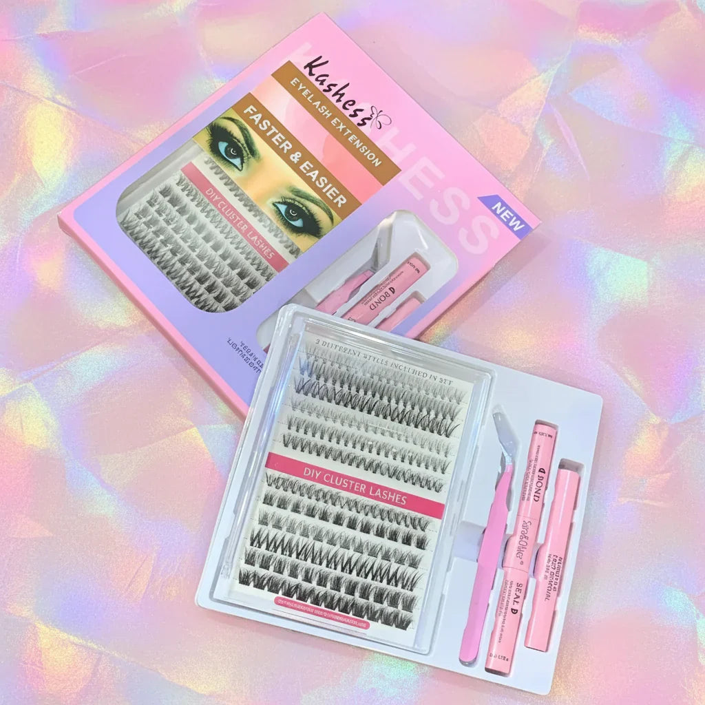Kashess DIY Eyelash - 120 Clusters - Buy Online in Pakistan at Cosmia.pk