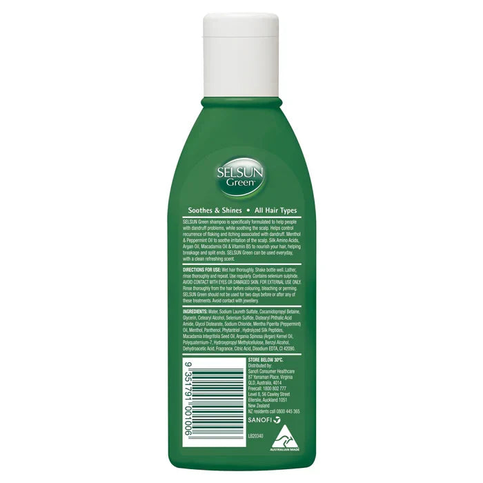 Selsun Green Anti-Dandruff Shampoo - 200 ml - Buy Online in Pakistan at Cosmia.pk
