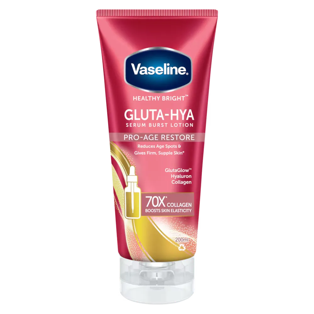 Vaseline Gluta-Hya Serum Burst Lotion Pro-Age Restore - Made in Thailand - Buy Online in Pakistan at Cosmia.pk