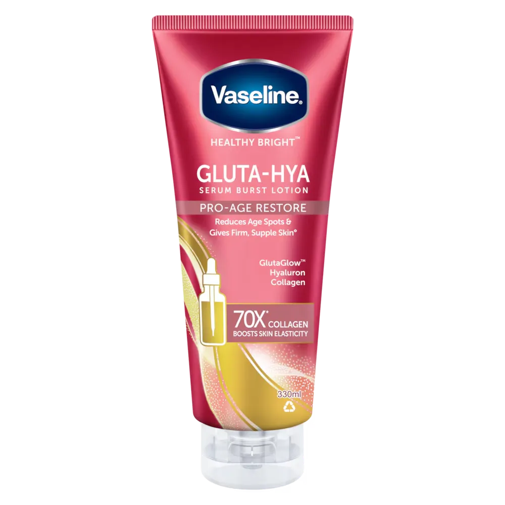 Vaseline Gluta-Hya Serum Burst Lotion Pro-Age Restore - Made in Thailand - Buy Online in Pakistan at Cosmia.pk