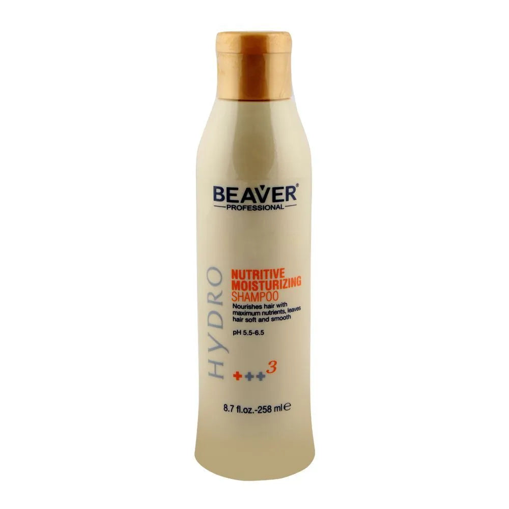 Beaver Professional Hydro Nutritive Moisturizing Shampoo - 258ml - Buy Online in Pakistan at Cosmia.pk