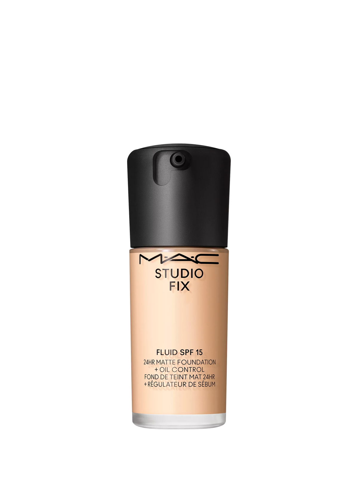 MAC-Style Studio Fix Fluid Foundation side view - inspired dupe