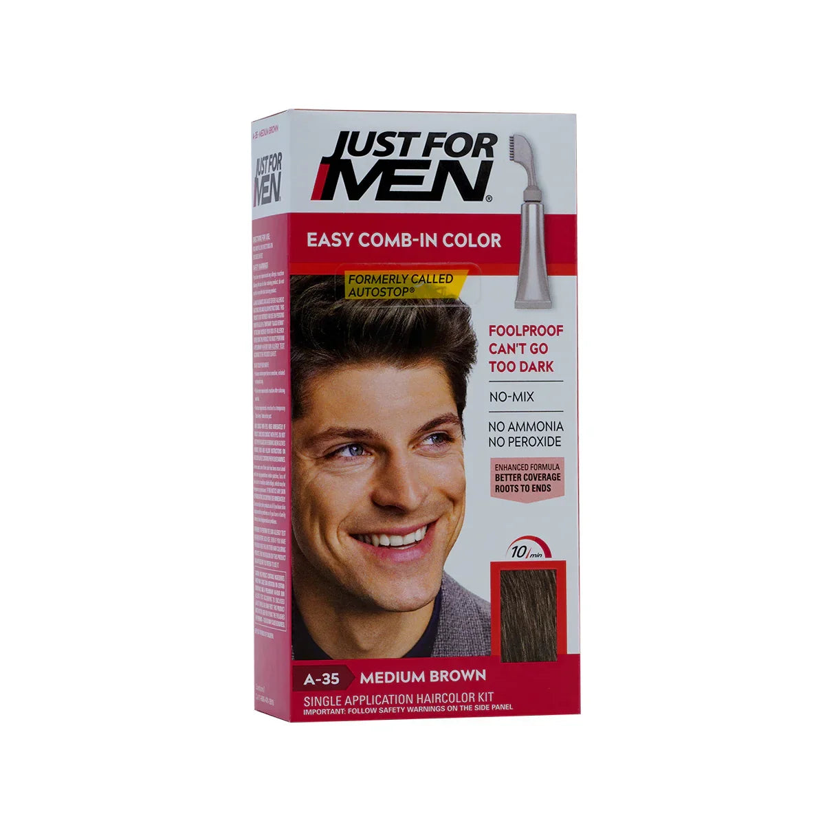Just For Men - Easy Comb-In Color - Medium Brown - Buy Online in Pakistan at Cosmia.pk