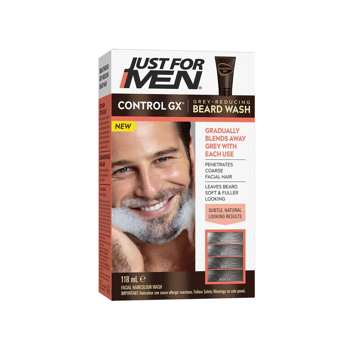 Just For Men - Control GX Beard Wash - Buy Online in Pakistan at Cosmia.pk