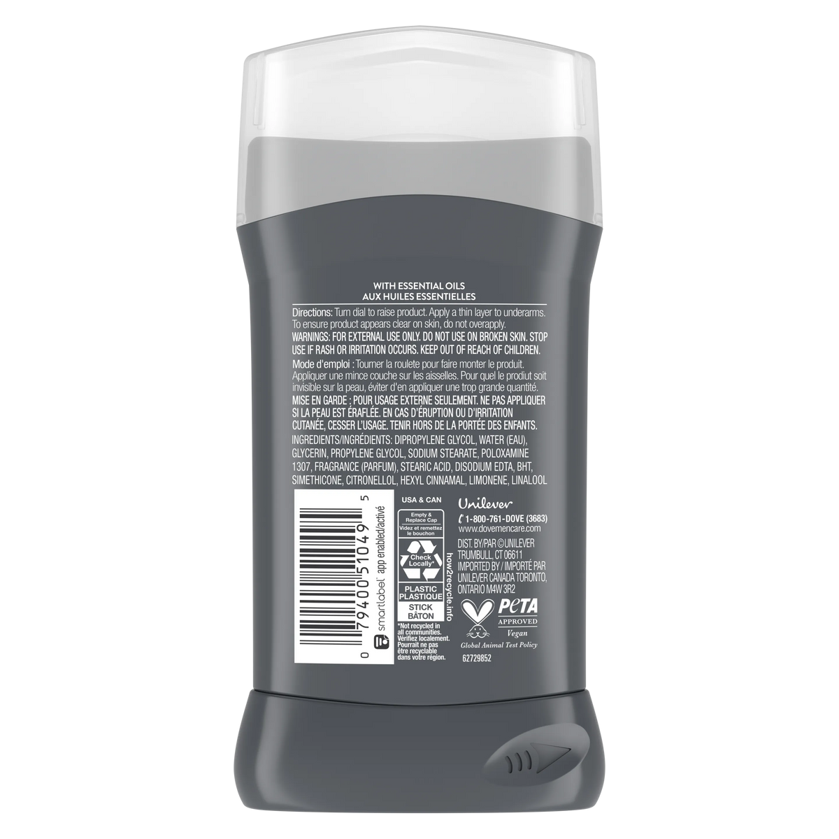 Dove Men+Care Deodorant Stick Moon Oasis - 85g - Buy Online in Pakistan at Cosmia.pk