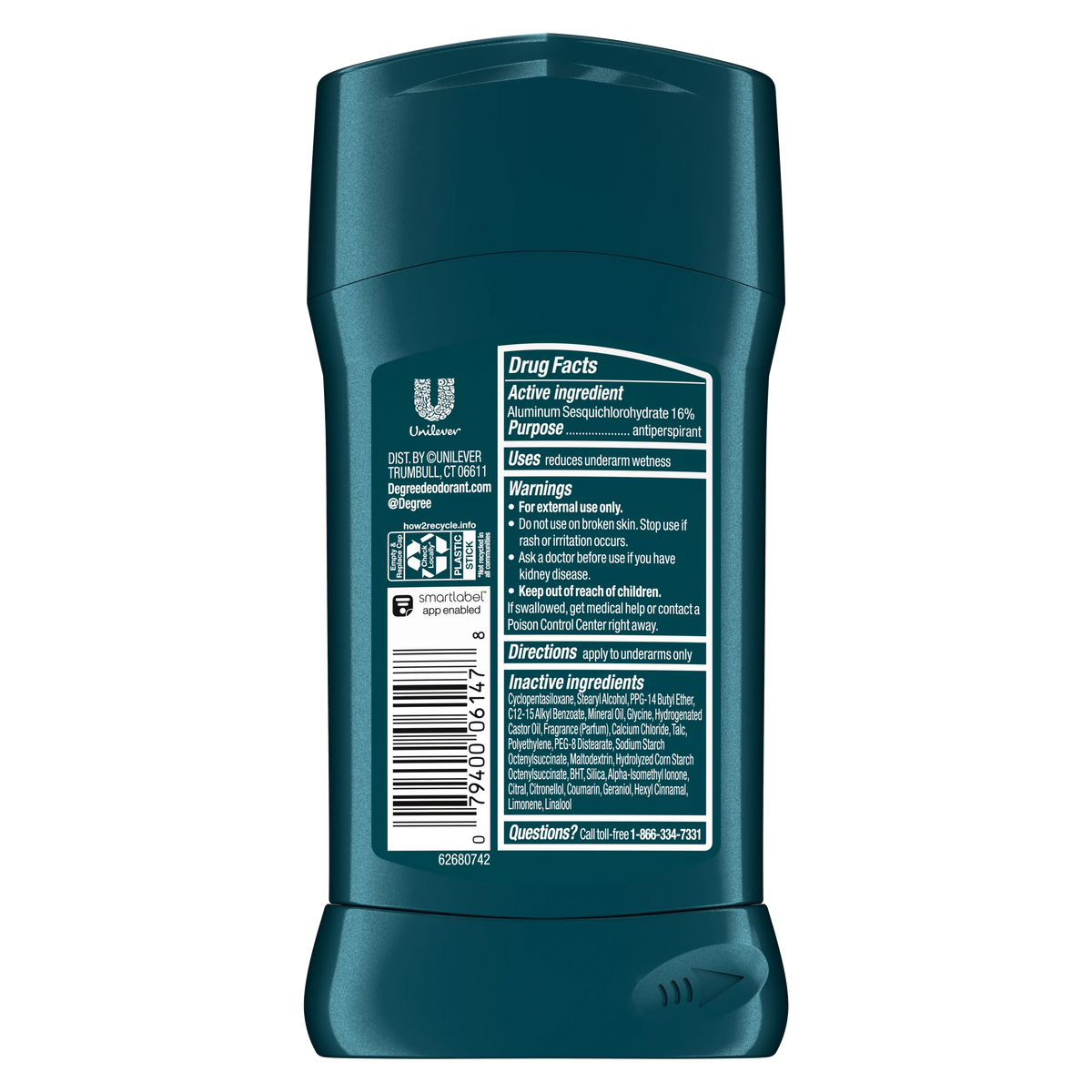 Degree Adventure Antiperspirant Deodorant Stick - 76g - Buy Online in Pakistan at Cosmia.pk