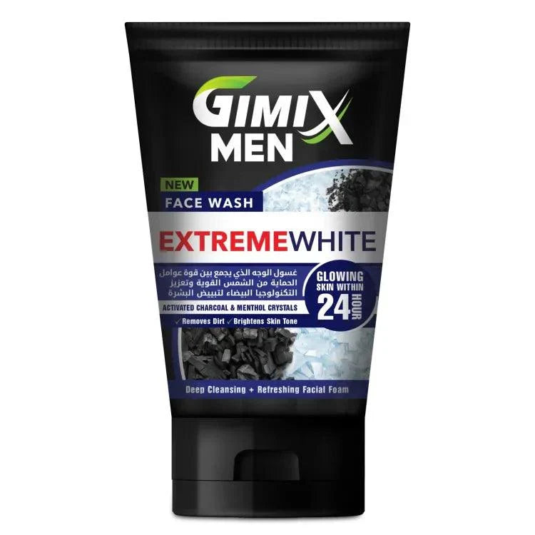 Gimix Men Extreme White Face Wash 100ml - Buy Online in Pakistan at Cosmia.pk