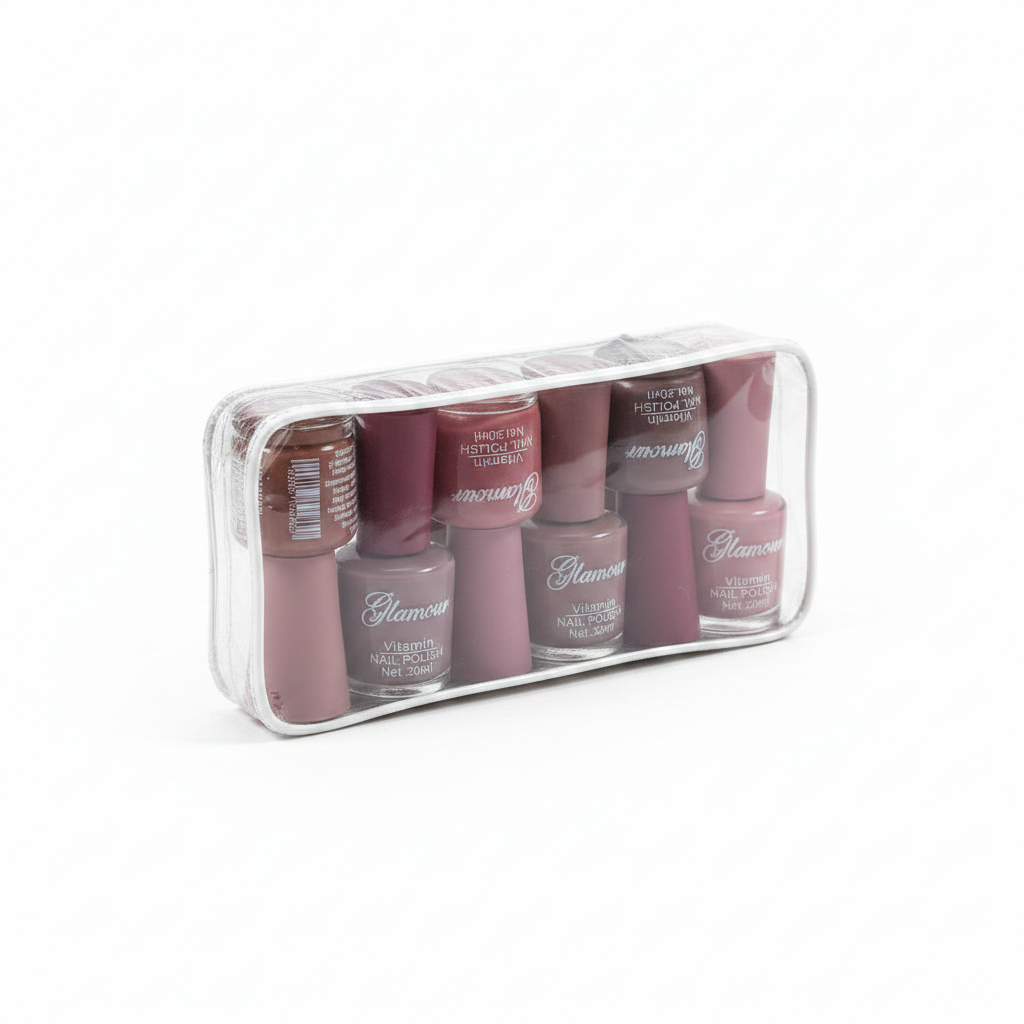 Glamour Permanent Matte Nail Polish - 12 Pcs Set - Buy Online in Pakistan at Cosmia.pk