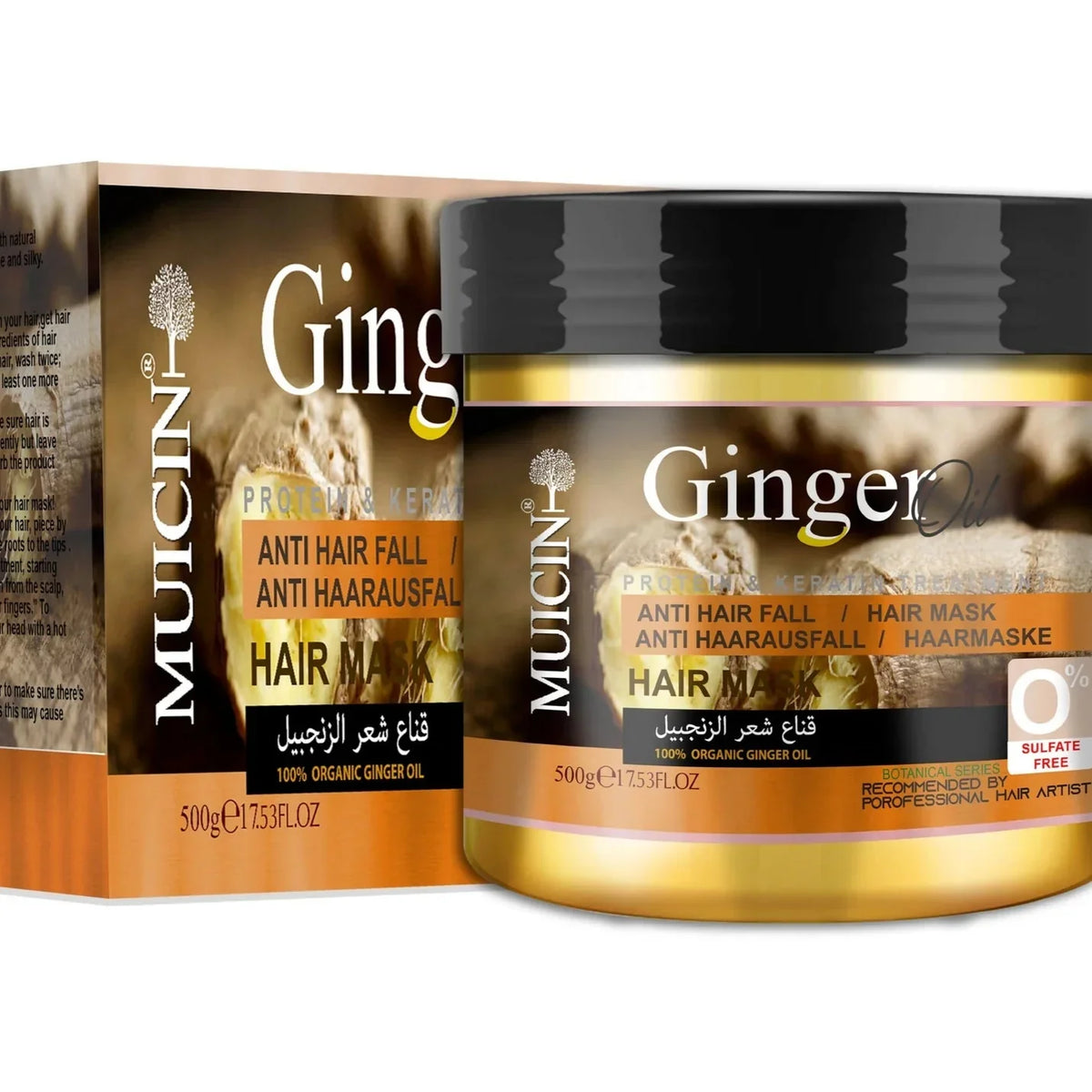 MUICIN Ginger Hair Mask - 500g - Buy Online in Pakistan at Cosmia.pk