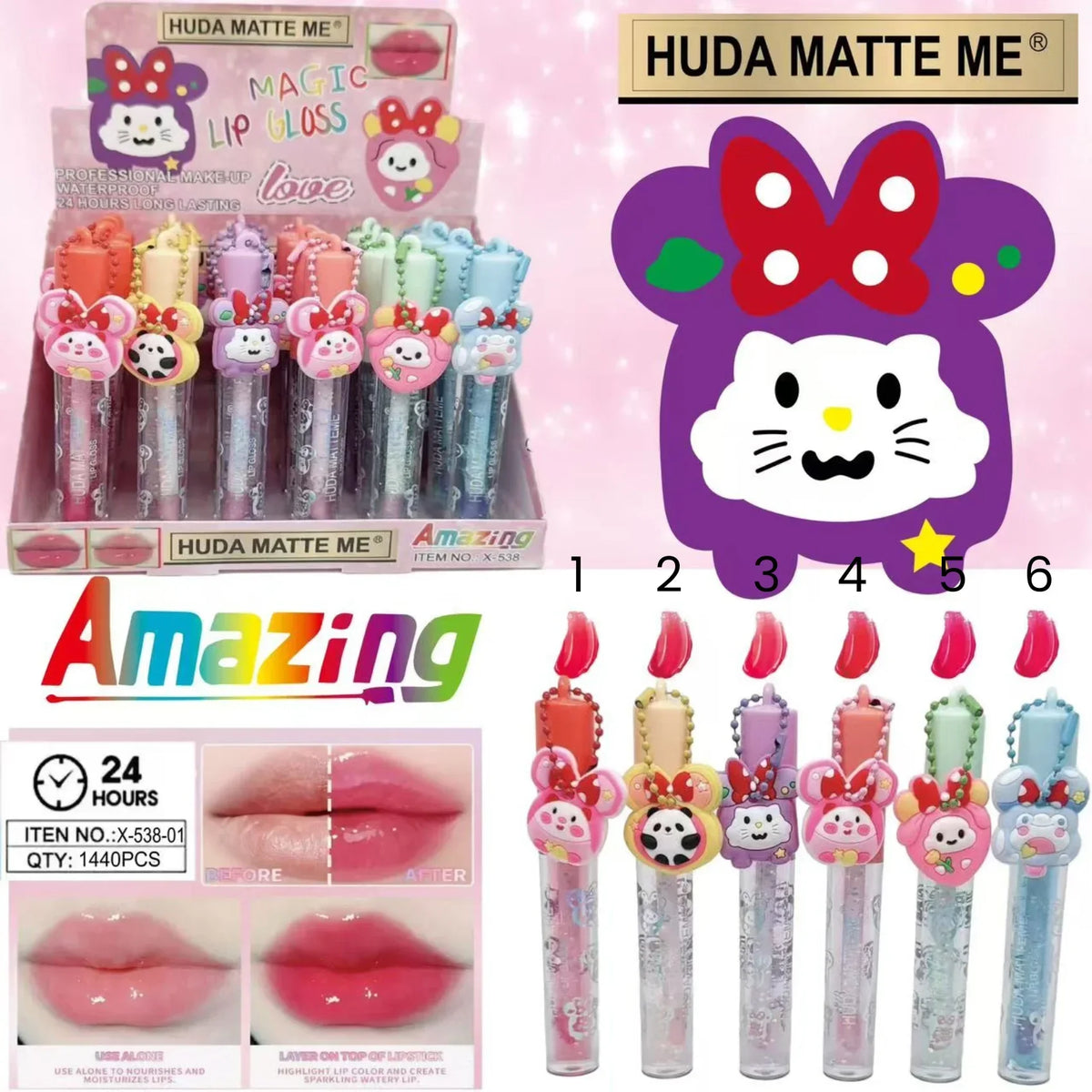 Huda Matte Me Rabbit Shape Lipgloss - Buy Online in Pakistan at Cosmia.pk