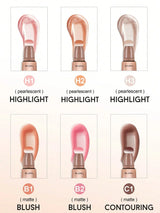Handaiyan Puff Tube Blush & Highlighter Each - Buy Online in Pakistan at Cosmia.pk