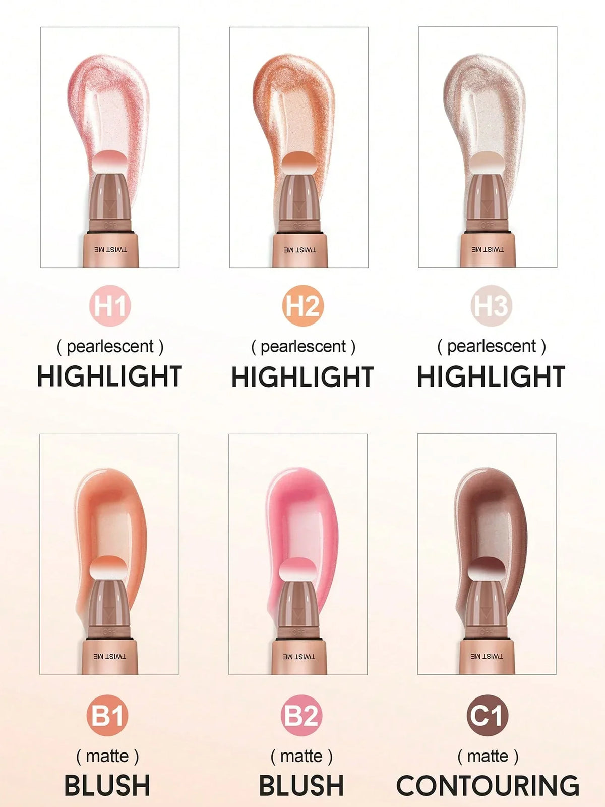 Handaiyan Puff Tube Blush & Highlighter Each - Buy Online in Pakistan at Cosmia.pk