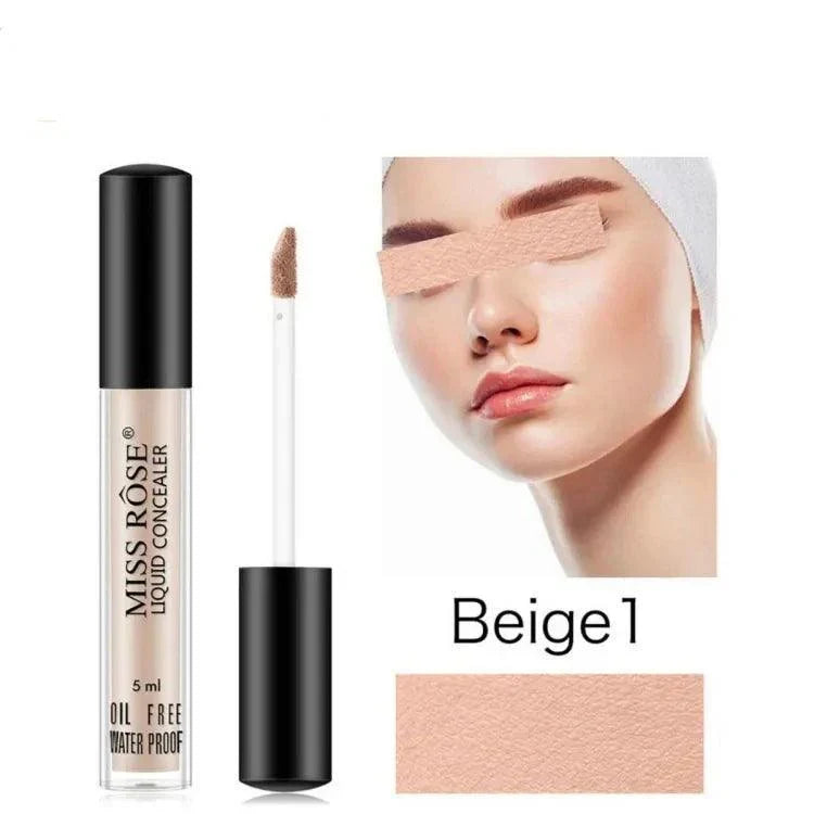 Miss Rose Oil Free Waterproof Liquid Concealer - 5ml - Buy Online in Pakistan at Cosmia.pk