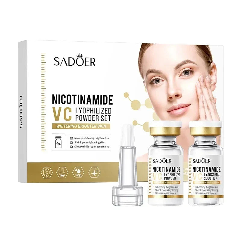 SADOER Nicotinamide Vitamin C Freeze-Dried Powder Set - Buy Online in Pakistan at Cosmia.pk