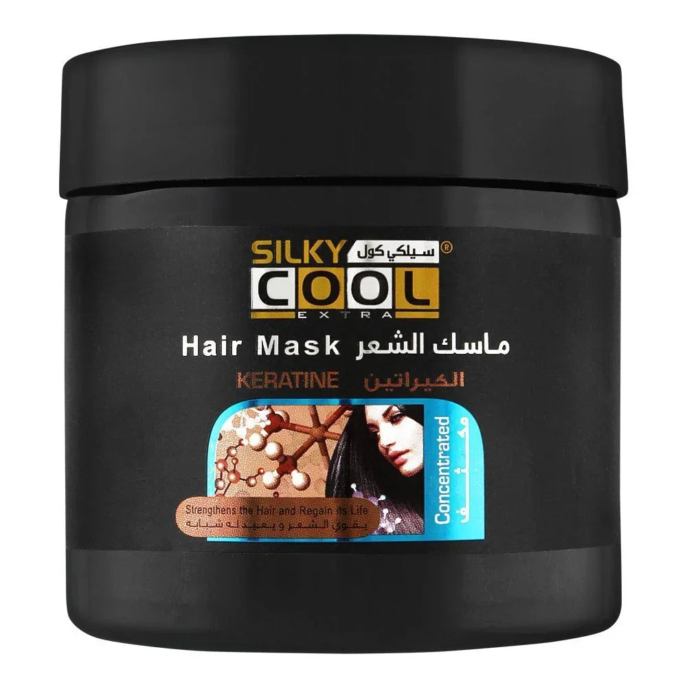 Silky Cool Extra Keratine Hair Mask - 400ml - Buy Online in Pakistan at Cosmia.pk