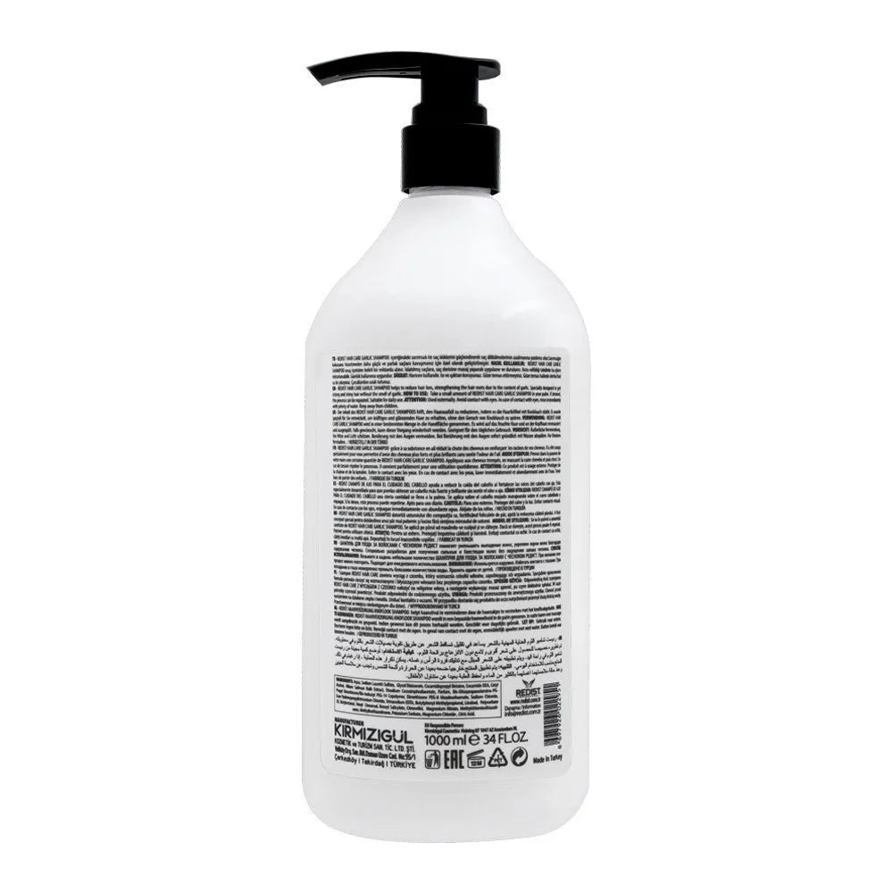 Redist Hair Care Garlic Shampoo – 1000ml - Buy Online in Pakistan at Cosmia.pk