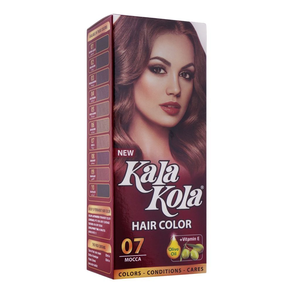 Kala Kola Hair Colour 07 Mocca 1 Piece - Buy Online in Pakistan at Cosmia.pk