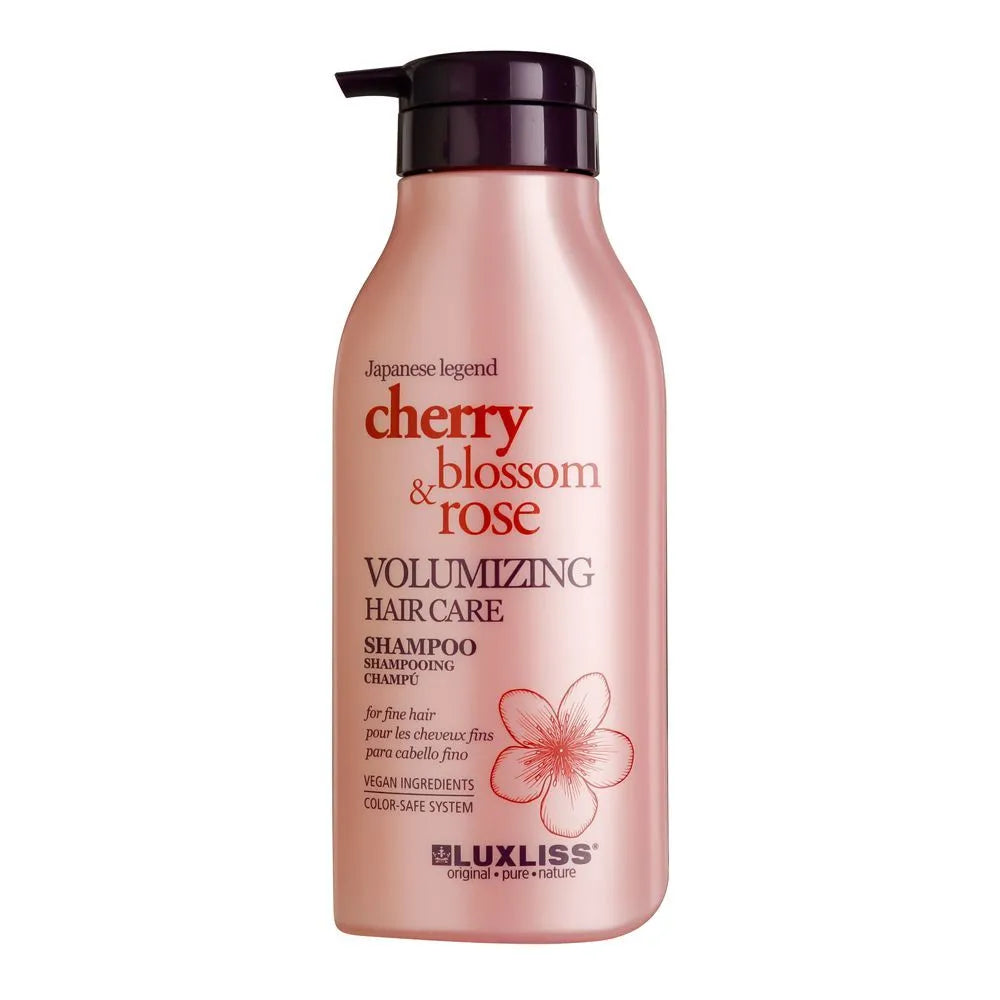 Beaver Luxliss Cherry Blossom & Rose Volumizing Hair Care Shampoo - Buy Online in Pakistan at Cosmia.pk