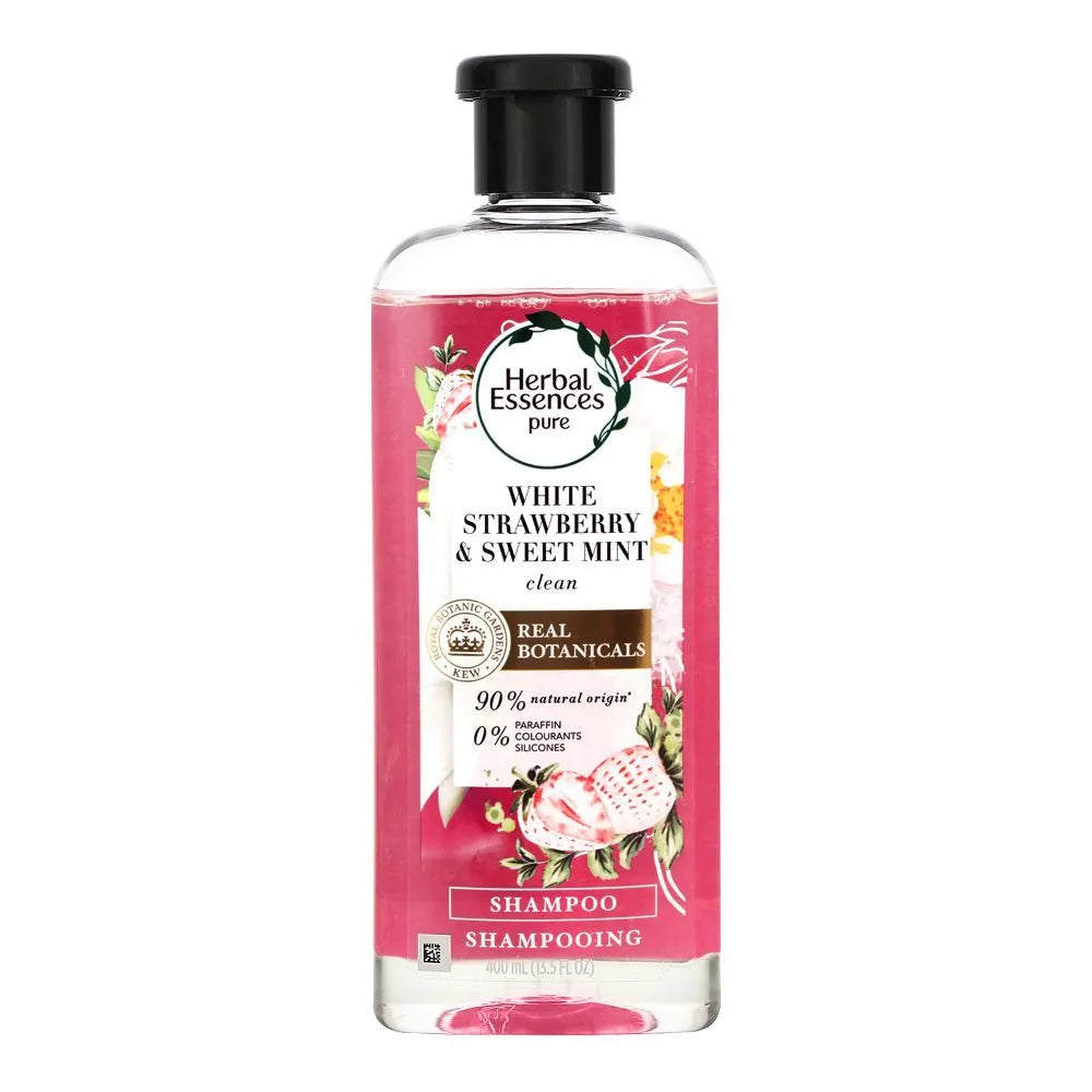 Herbal Essences Bio:Renew Pure White Strawberry & Sweet Mint Clean Volumizing Shampoo – 400 ml - Buy Online in Pakistan at Cosmia.pk