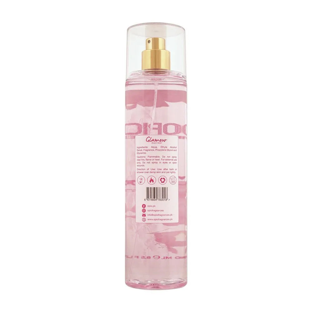 OPIO GLAMOUR Body Mist 250ML - Buy Online in Pakistan at Cosmia.pk