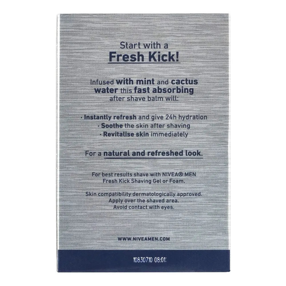 Nivea Men Fresh Kick After Shave Balm - 100ml - Buy Online in Pakistan at Cosmia.pk