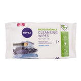 NIVEA Biodegradable Dry Skin Cleansing Wipes - 25-pack - Buy Online in Pakistan at Cosmia.pk