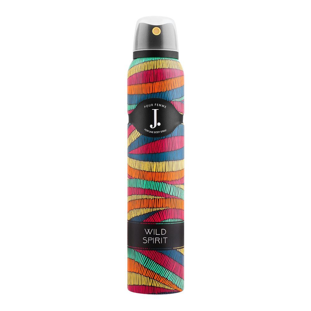 Junaid Jamshed J. Wild Spirit Femme Perfume Body Spray - 200ml - Buy Online in Pakistan at Cosmia.pk