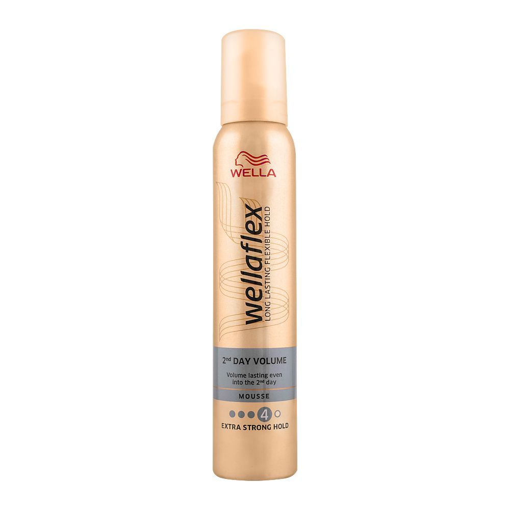 Wella Wellaflex 2Nd Day Volume 4 Hair Mousse 250ml - Buy Online in Pakistan at Cosmia.pk