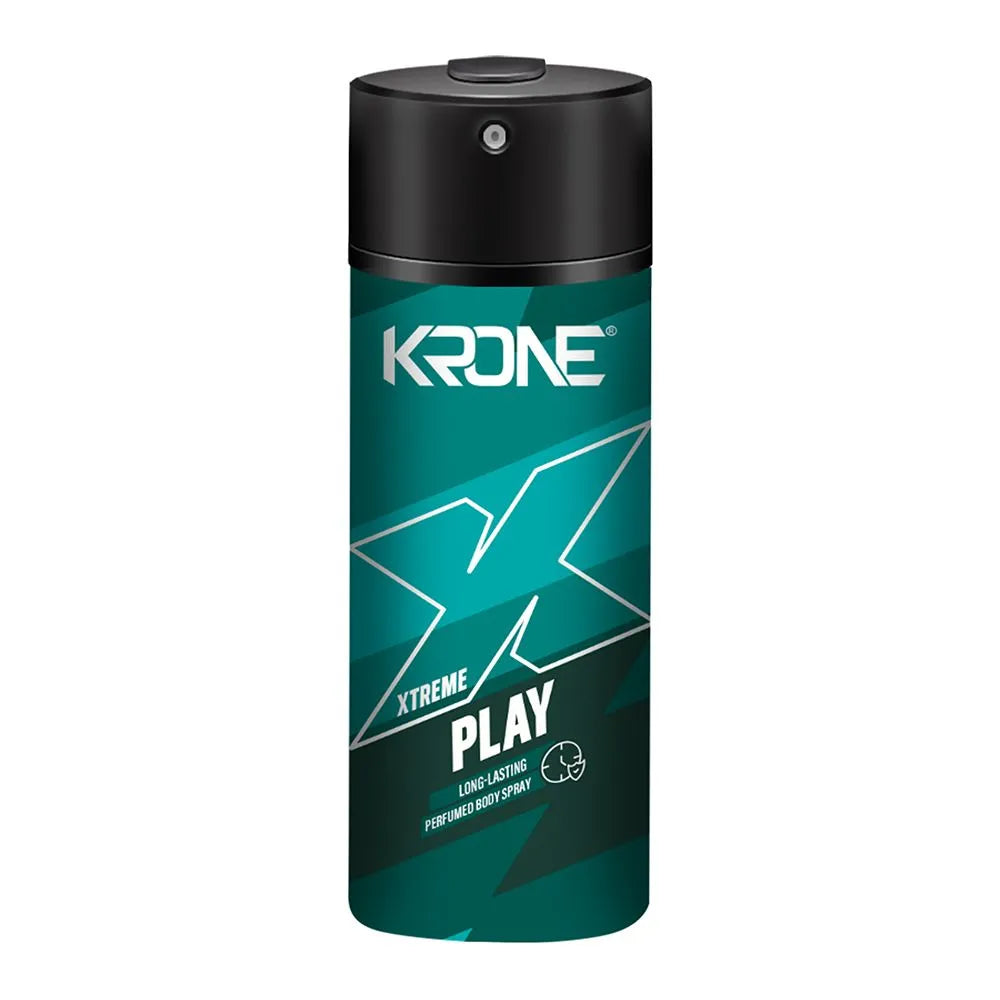 Krone Xtreme Play Body Spray, For Men - 150ml - Buy Online in Pakistan at Cosmia.pk