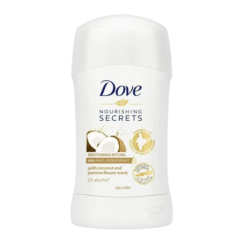 Dove Nourishing Secrets Restoring Ritual 48H Anti-Perspirant Deodorant Stick 40g - Buy Online in Pakistan at Cosmia.pk