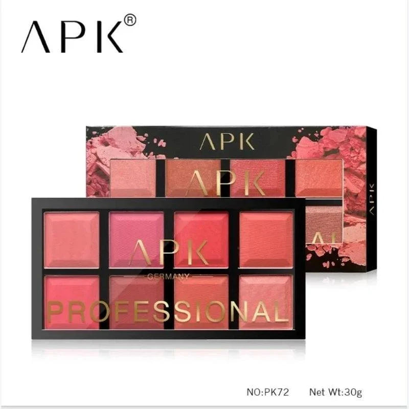 8 Shades APK Professional Blush Palette - Buy Online in Pakistan at Cosmia.pk