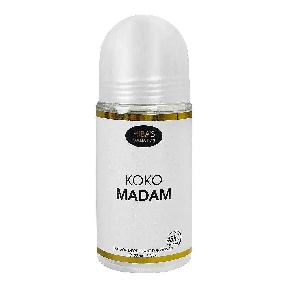 Hiba's Collection Koko Madam Deodorant Roll On 60ml - Buy Online in Pakistan at Cosmia.pk