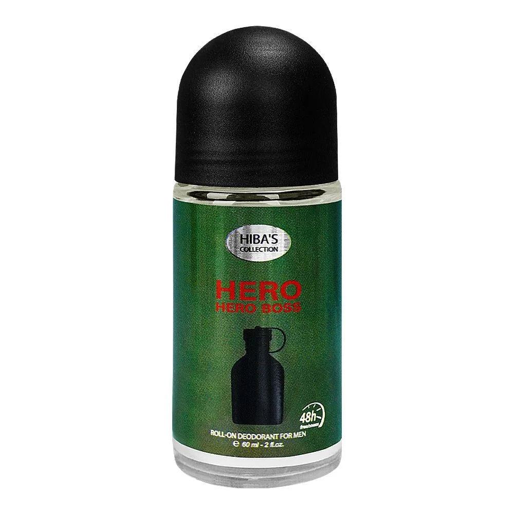 Hiba's Collection Hero Boss Deodorant Roll On - 60ml - Buy Online in Pakistan at Cosmia.pk