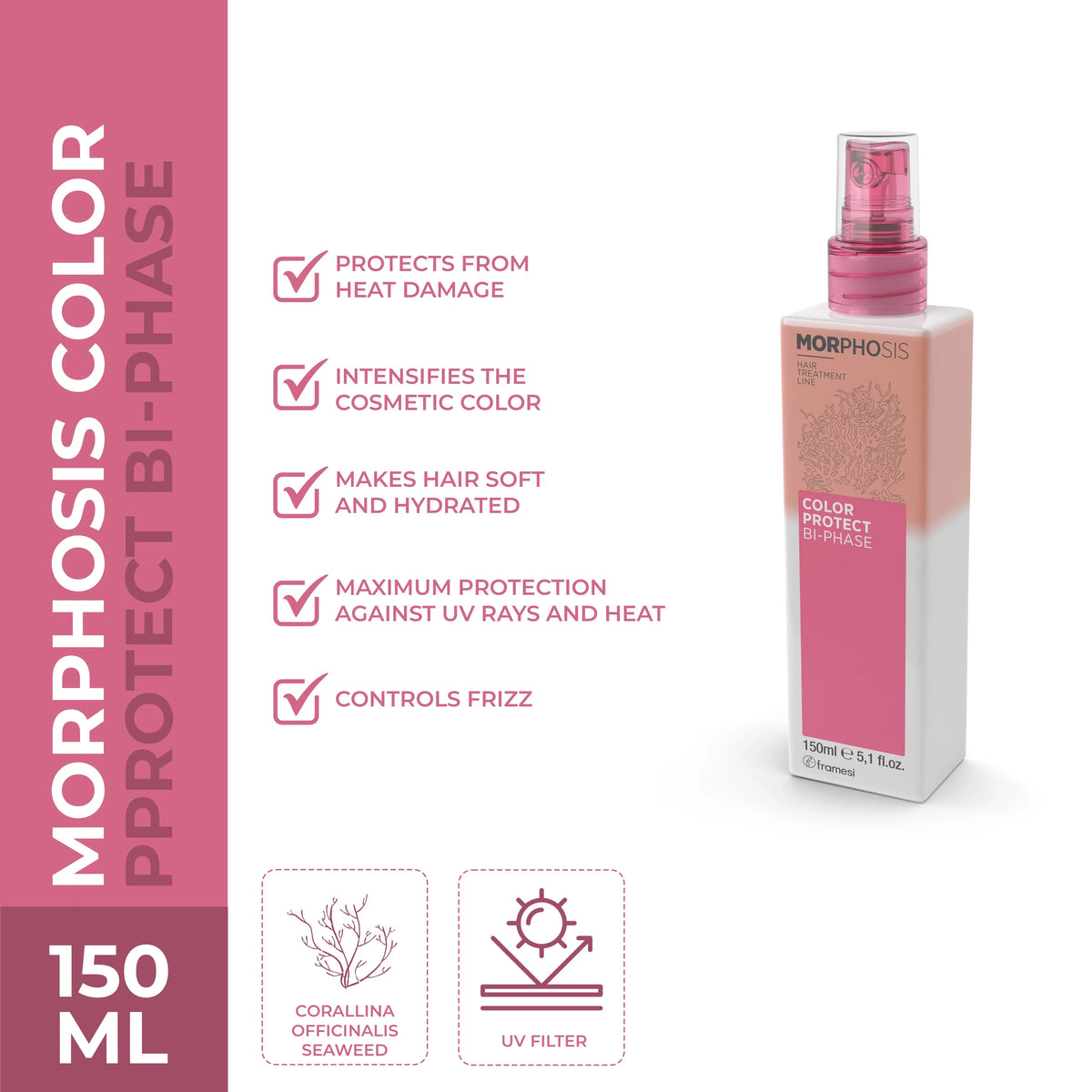 Framesi - Morphosis Color Protect Bi-Phase 150 ml - Buy Online in Pakistan at Cosmia.pk