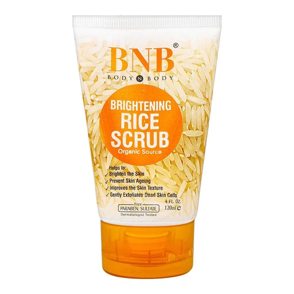 Original BNB Rice Brightening Scrub - Buy Online in Pakistan at Cosmia.pk