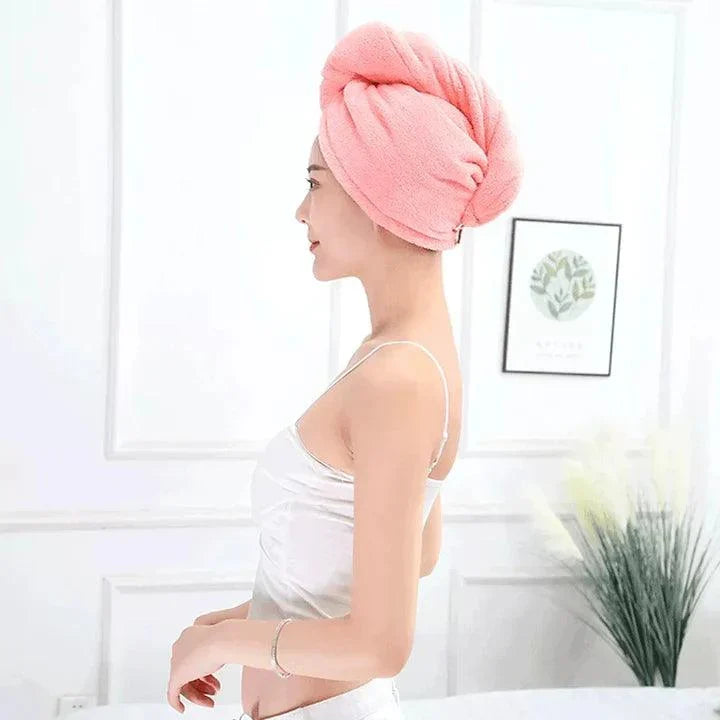 Hair Drying Towel Cap - Each - Buy Online in Pakistan at Cosmia.pk