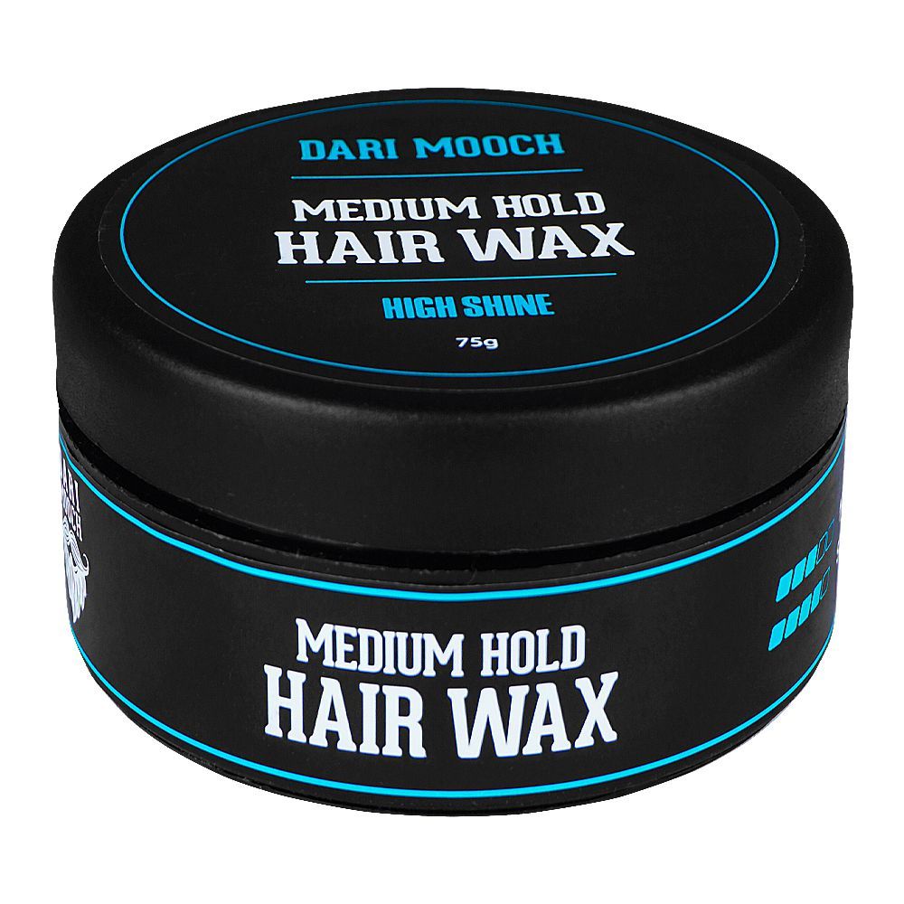 Dari Mooch Medium Hold Hair Wax High Shine 75g - Buy Online in Pakistan at Cosmia.pk