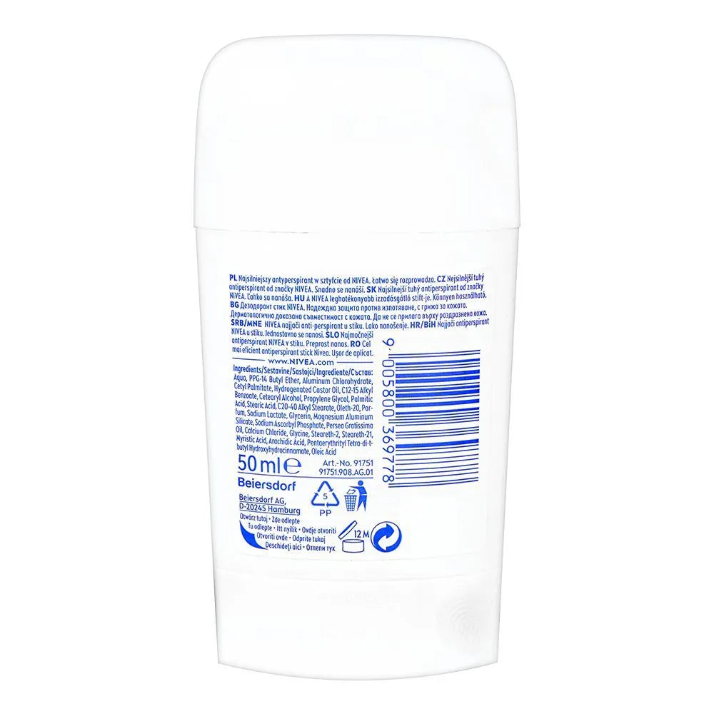 Nivea Derma Dry Control Maximum 96 H Antiperspirant Deodorant Stick - Buy Online in Pakistan at Cosmia.pk