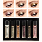 6 Pcs Glitter Liquid Eyeshadow - Buy Online in Pakistan at Cosmia.pk