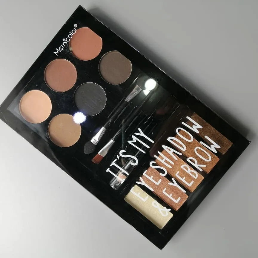 Merry Color It's My Eyeshadow & Eyebrow palette - Buy Online in Pakistan at Cosmia.pk