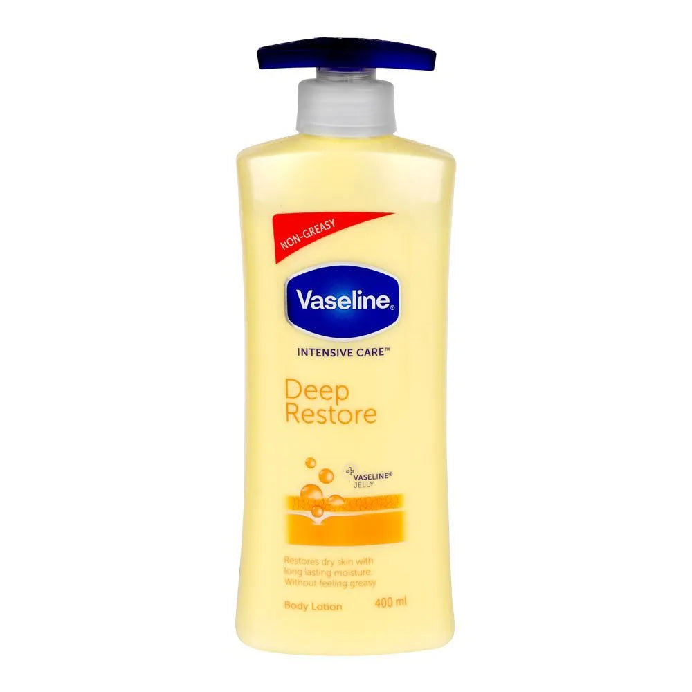 Vaseline Intensive Care Deep Restore Dry Skin Non-Greasy Body Lotion - Buy Online in Pakistan at Cosmia.pk