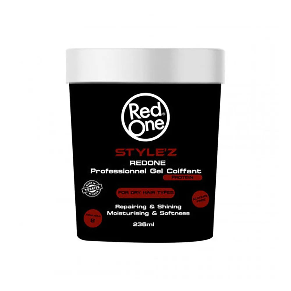 Redone Style'z Professional Hair Gel With Protein, For Dry Hair, 236ml - Buy Online in Pakistan at Cosmia.pk