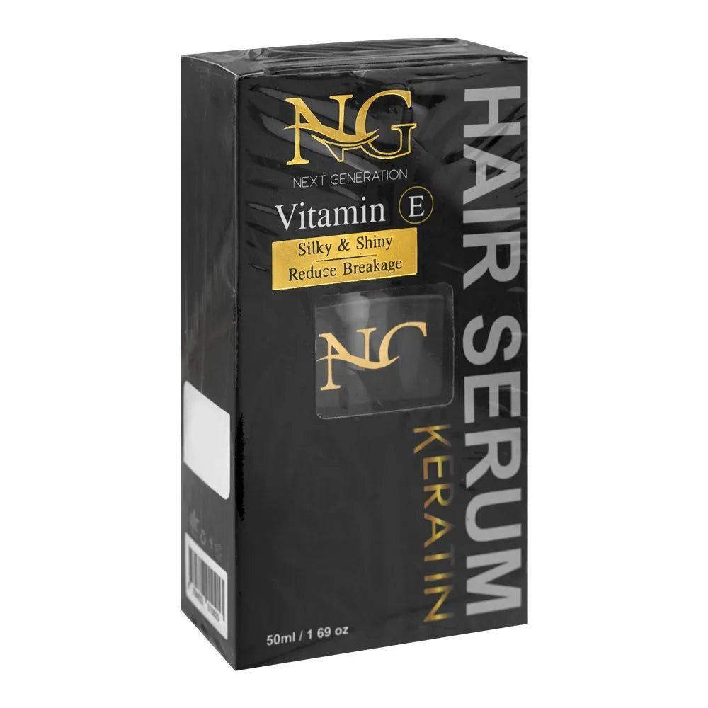 Next Generation Vitamin E Silky & Shiny Keratin Hair Serum - Buy Online in Pakistan at Cosmia.pk